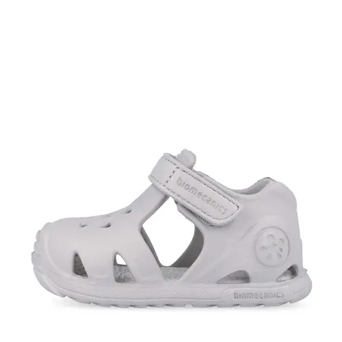 Sandale Biomecanics BioAqua pentru copii, primii pași, plajă și piscină, din cauciuc, bej_262290-C103-20_Pebebe