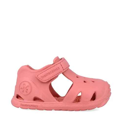 Sandale Biomecanics BioAqua pentru copii, primii pași, plajă și piscină, din cauciuc, roz inchis_262290-E886-20_Pebebe