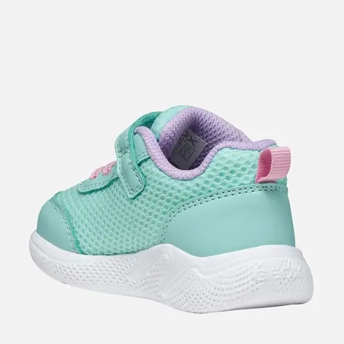 Pantofi sport Geox fete, material textil, talpa flexibila, Sprintye, turcoaz_B454TD-01454-C3BE8-27_Pebebe