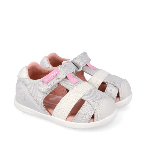 Sandale Barefoot Fete, Biomecanics Wider, argintiu_262194-B050-20_Pebebe