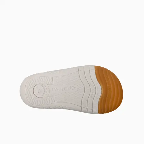 Sandale Barefoot fete Pablosky, albe cu bareta roz, Leader Tech, inchidere cu scai_069805-21_Pebebe