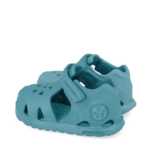 Sandale Biomecanics BioAqua pentru copii, primii pași, plajă și piscină, din cauciuc, albastru_262290-B556-21_Pebebe
