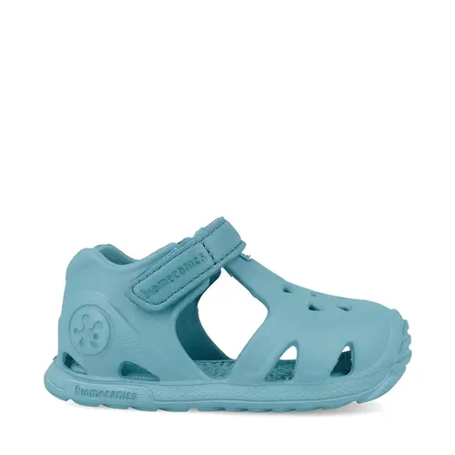 Sandale Biomecanics BioAqua pentru copii, primii pași, plajă și piscină, din cauciuc, albastru_262290-B556-21_Pebebe