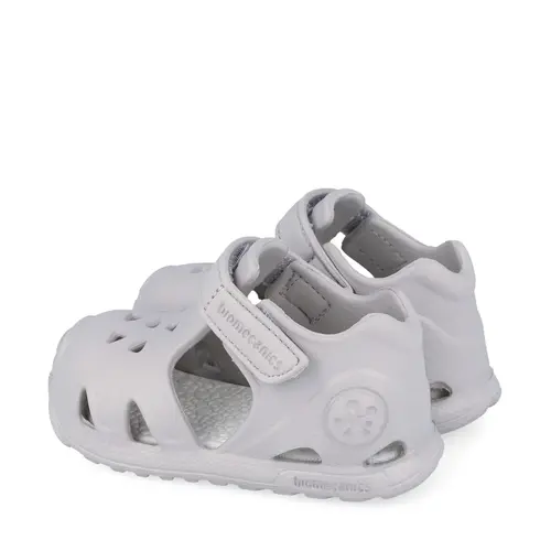 Sandale Biomecanics BioAqua pentru copii, primii pași, plajă și piscină, din cauciuc, bej_262290-C103-20_Pebebe