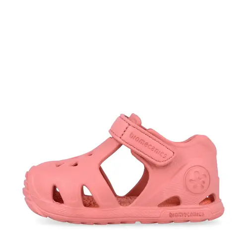 Sandale Biomecanics BioAqua pentru copii, primii pași, plajă și piscină, din cauciuc, roz inchis_262290-E886-20_Pebebe