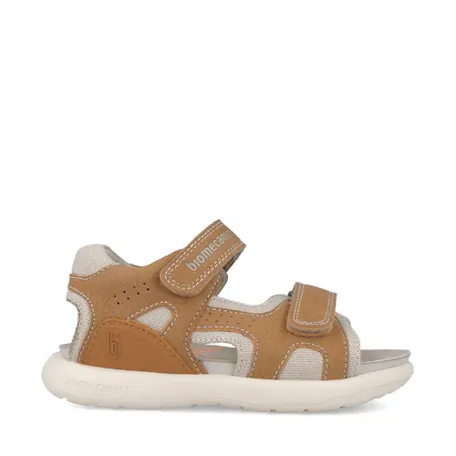 Sandale Biomecanics baieti, talpa flexibila, deschise la varf, maro_262235-B838-27_Pebebe