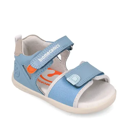 Sandale Biomecanics baieti, talpa flexibila, Biomecanics Wider Open Toe, albastru_262170-B862-21_Pebebe