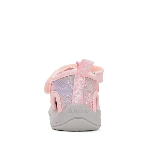 Sandale D.D Step fete cu uscare rapidă, material textil, roz_G065-61620AM-26_Pebebe
