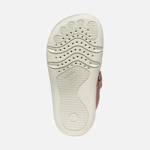Sandale Geox fete, Barefoot, piele naturala, Steppieup, roz_B5563A-00085-C8011-21_Pebebe