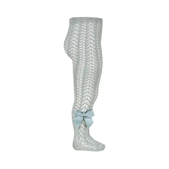 Dres bumbac crosetat cu funda, verde uscat, Condor- 2.530/1-1-756-Condor-Bumbac