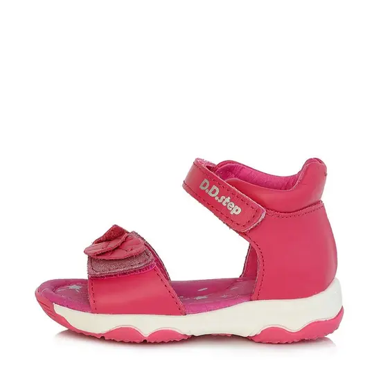 Sandale din piele naturala primii pași, D.D.Step, roz- AC64-260B-31-D.D. Step-