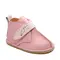 Ghete barefoot copii, piele naturala, talpa flexibila, baby pink,- RO-104-1-23-By Pebebe