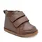Ghete primii pasi, piele naturala, captuseala textila, talpa felxibila, maro inchis - RO-21-1-23-