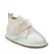 Ghete barefoot copii, piele naturala, talpa flexibila, alb cu roz- RO-104-3-23-By Pebebe
