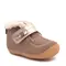 Ghete So Schuss, piele naturala, talpa flexibila, captuseala, maro, Kickers- 909730-10-123-24-Kickers
