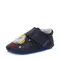 Pantofi primii pasi, interior,  piele naturala, bleumarin, design cu racheta, D.D.Step- K1596-355-22/23-D.D. Step