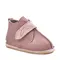 Ghete primii pasi, captuseala textila, talpa felxibila, lila- RO-112-6-23-By Pebebe