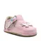 Pantofi barefoot, primii pasi, piele naturala, talpa flexibila, roz, fluturas, Nadia- Ari-003-16-Ariana Baby Shoes