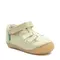 Sandale Sushy, piele naturala, talpa flexibila, crem auriu, Kickers- 927897-10-73-24-Kickers