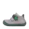 Pantofi copii, piele naturala, barefoot, talpa flexibila fluorescenta, tigru, gri, D.D.Step- S073-42135A-25-D.D. Step