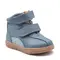 Ghete copii, piele naturala, talpa felxibila, albastru, Teo - RO-118-2-25-