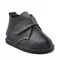 Ghete copii, primii pasi, piele naturala, captuseala textila, talpa felxibila, negru- RO-122-1-24-By Pebebe