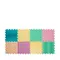 Covoraș de masaj Puzzle Mix Pastel 8 elemente_4820264130963_Pebebe