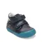 Pantofi D.D. Step baieti, piele naturala, primii pasi, talpa felxibila, bleumarin, papagal- S066-52304-25-