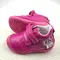 Pantofi D.D. Step fete, primii pasi, piele naturala, talpa flexibila, fuchsia, pisica- S015-52412A-24-