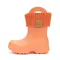 Cizme de ploaie pentru copii, portocaliu, din cauciuc cu interior textil detașabil – D.D.Step - I106-52225-30/31-