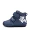 Ghete Barefoot baieti, D.D Step, piele naturala, captuseala din blana, bleumarin, pisica- W070-52301A-25-D.D. Step