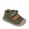 Pantofi Biomecanics baieti, piele naturala, primii pași, sustinere calcai, BioGateo, khaki- 251124-B788-25-Biomecanics