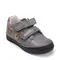 Pantofi din piele naturala, talpa flexibila, D.D Step fete, gri sidef cu inimioare- S040-52547M-30-D.D. Step