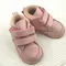 Ghete copii Barefoot, primii pasi, piele naturala, captuseala din blana, talpa felxibila, roz, Stuy- RO-115-2-24-By Pebebe
