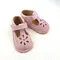 Sandale barefoot copii, piele naturala, primii pasi, talpa flexibila, roz lila_RO-502-6-17_Pebebe