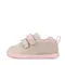 Pantofi Barefoot Biomecanics Wider Canvas cu Dublu Scai - Bej cu Accente Roz_262190-F884-20_Pebebe