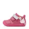 Pantofi Barefoot D.D. Step fete, piele naturala, primii pasi, fuchsia sidef, design cu lebadă_S070-61837B-20_Pebebe