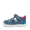 Pantofi D.D.Step copii, barefoot, piele naturala, decupati, primii pași, albastru_H077-61979-20_Pebebe