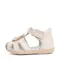Sandale D.D. Step copii, piele naturala, talpa flexibila, crem, vulpe_G075-61516F-20_Pebebe