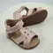 Sandale din piele naturala, talpa flexibila, barefoot, roz pudra_RO-800-1-18_Pebebe