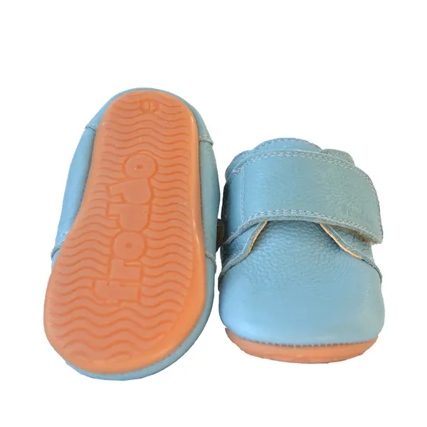 Pantofi primii pași din piele, flexibili și ușori, Froddo, albastru_G1130005-3-17_Pebebe