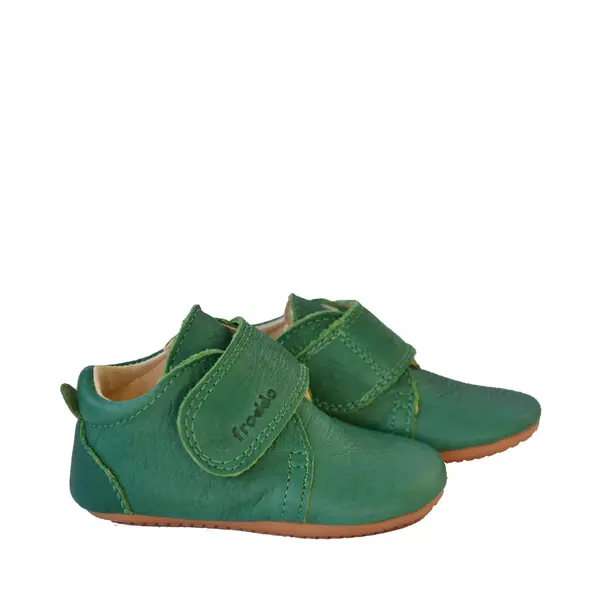 Pantofi primii pași din piele, flexibili și ușori, Froddo, verde_G1130005-7-17_Pebebe