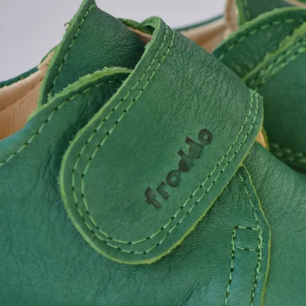 Pantofi primii pași din piele, flexibili și ușori, Froddo, verde_G1130005-7-17_Pebebe