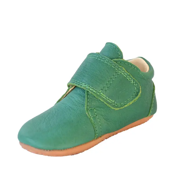 Pantofi primii pași din piele, flexibili și ușori, Froddo, verde_G1130005-7-17_Pebebe
