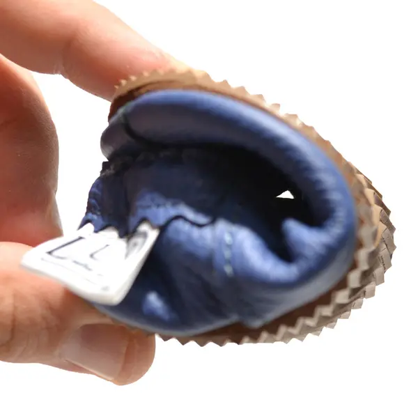 Sandale din piele moale, albastre LUY_PL008-albastru-29_Pebebe