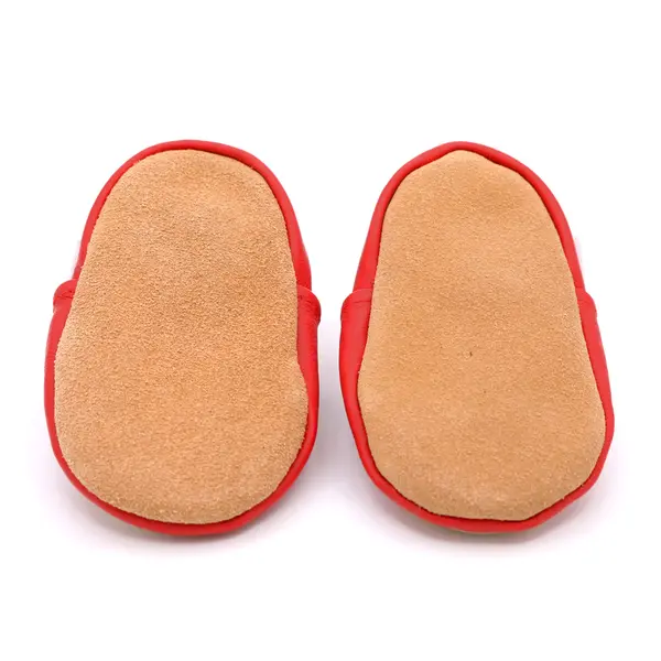 Pantofi din piele moale cu renul Rudolph_BSGS001-0-6_Pebebe