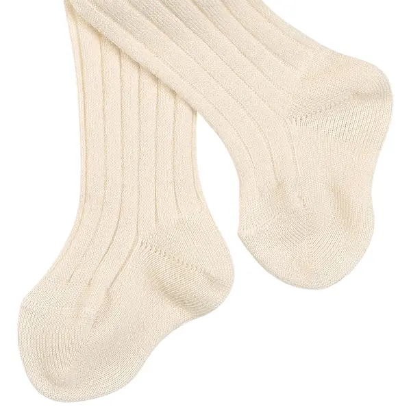 Dres din bumbac, model cu dungi, bej, Condor_2.016/1-00-303_Pebebe