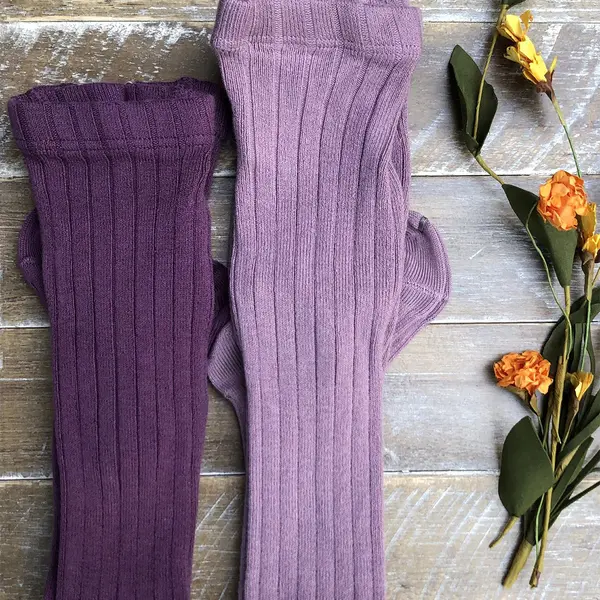 Dres din bumbac, model cu dungi, mov vanata, Condor_2.016/1-0-174_Pebebe