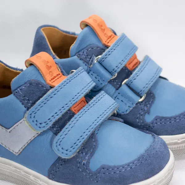 Sneakers din piele naturala, Froddo, albastru_G2130230-2-20_Pebebe