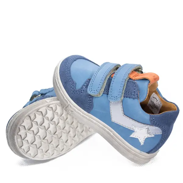 Sneakers din piele naturala, Froddo, albastru_G2130230-2-20_Pebebe